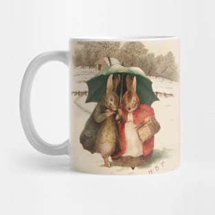 “A Happy Pair” by Beatrix Potter Mug